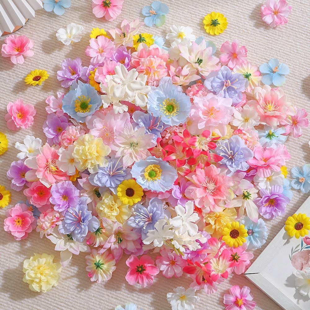 Baby Nursery Decor Ideas - 20/50 Buah Bunga Buatan Bunga Palsu