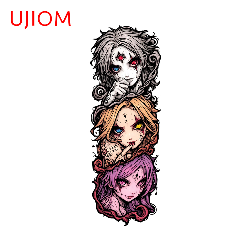 Baby Nursery Vinyl Wall Stickers - UJIOM Stiker Dinding Anak Perempuan Anime