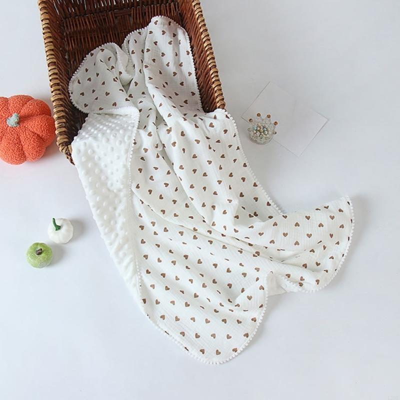 Baby Boy Nursery Quilt - L38E Selimut Pembibitan Lembut Tempat Tidur