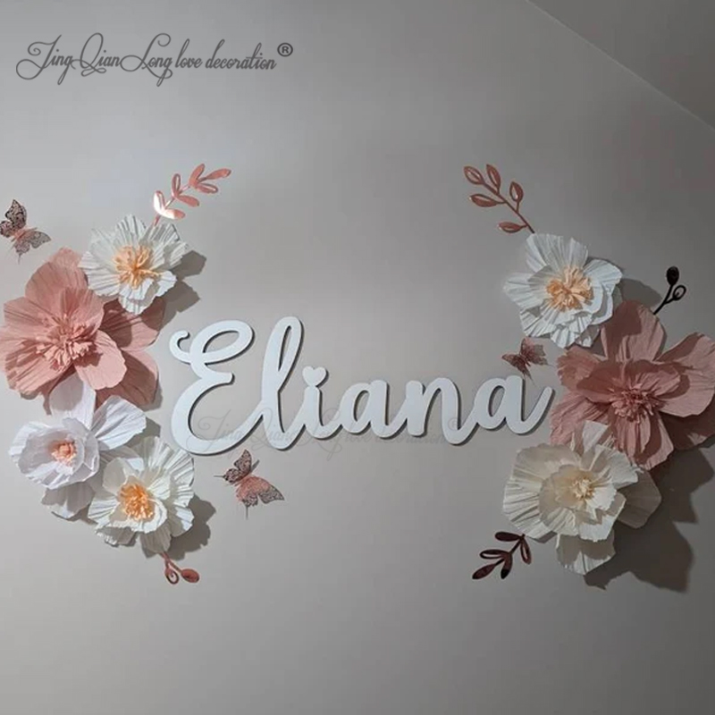 Baby Nursery Modern - Tanda Nama Kustom untuk Pembibitan Personalisasi
