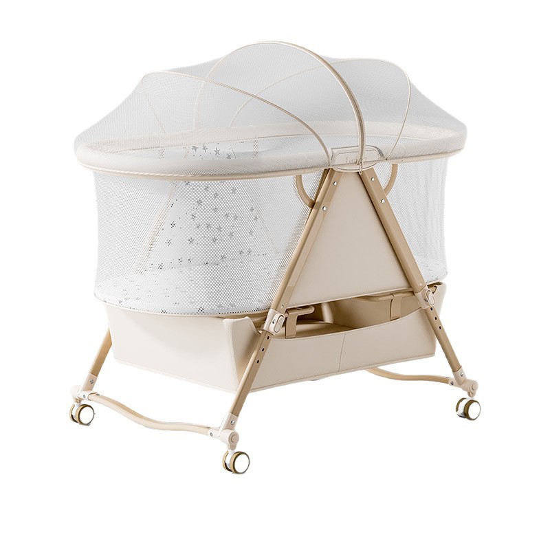 Baby Nursery With Queen Bed - Tempat Tidur Bayi Multifungsi Dalam Ruangan,