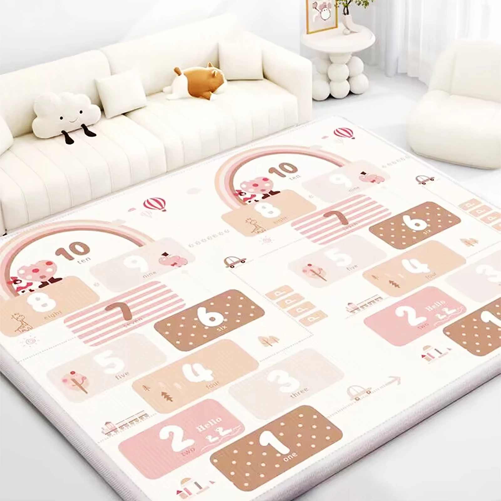 Baby Nursery Carpet - Karpet Bermain Bayi Motif Anak-anak Tebal
