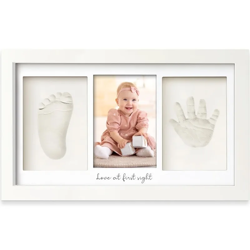 Baby Nursery Picture Frames - Kit Kenang-kenangan Jejak Tangan dan Kaki