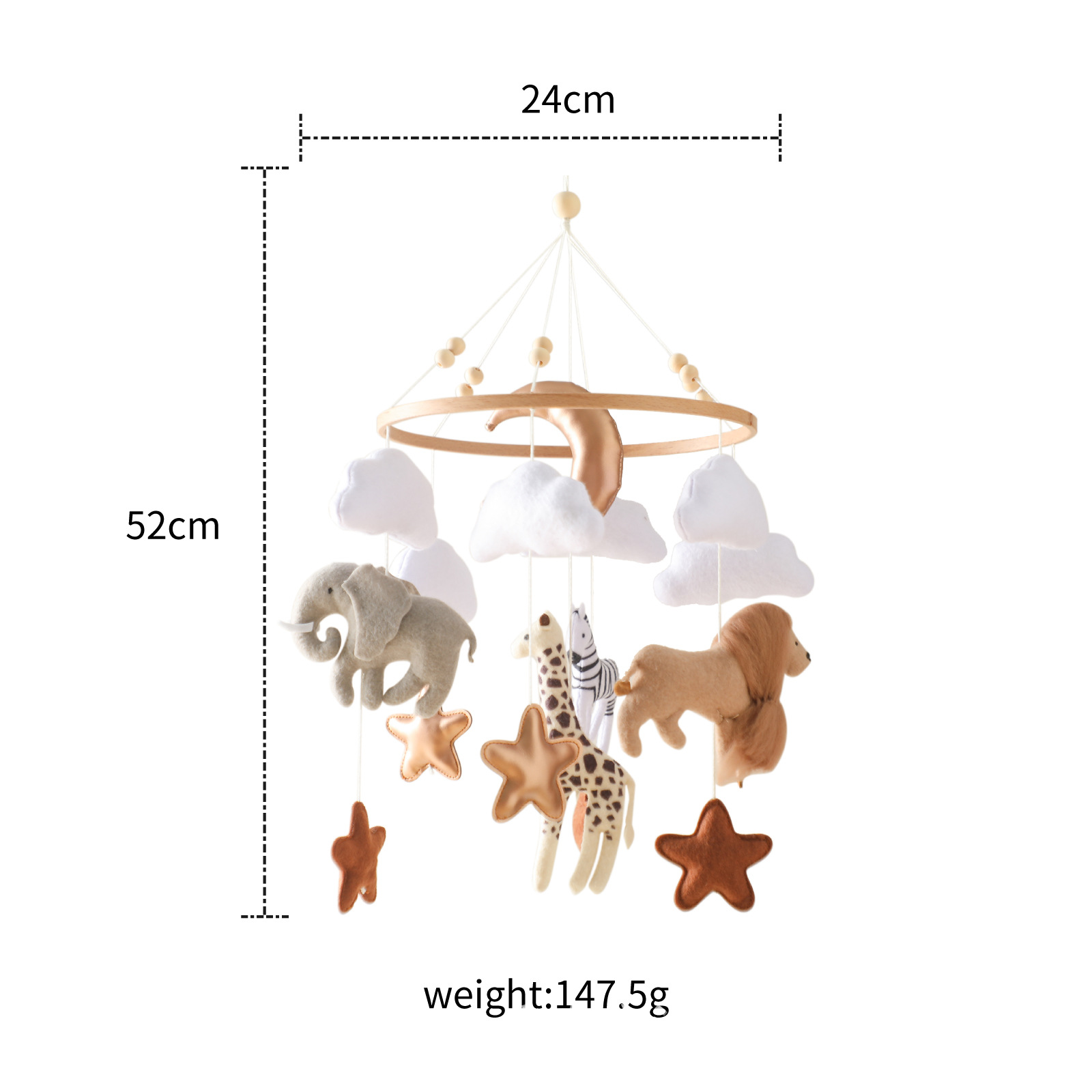 Baby Nursery Modern - Diskon Besar Mainan Gantung Lonceng Tempat