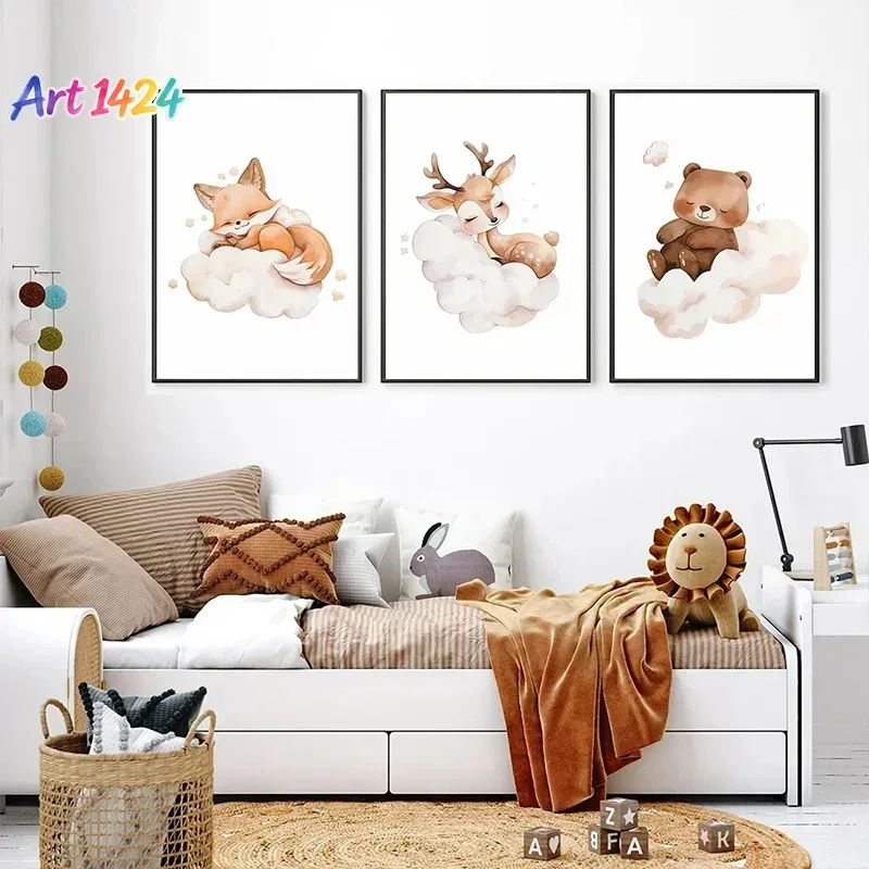 1 buah lukisan dinding tanpa b - Baby Nursery Picture Frames ulasan dan harga