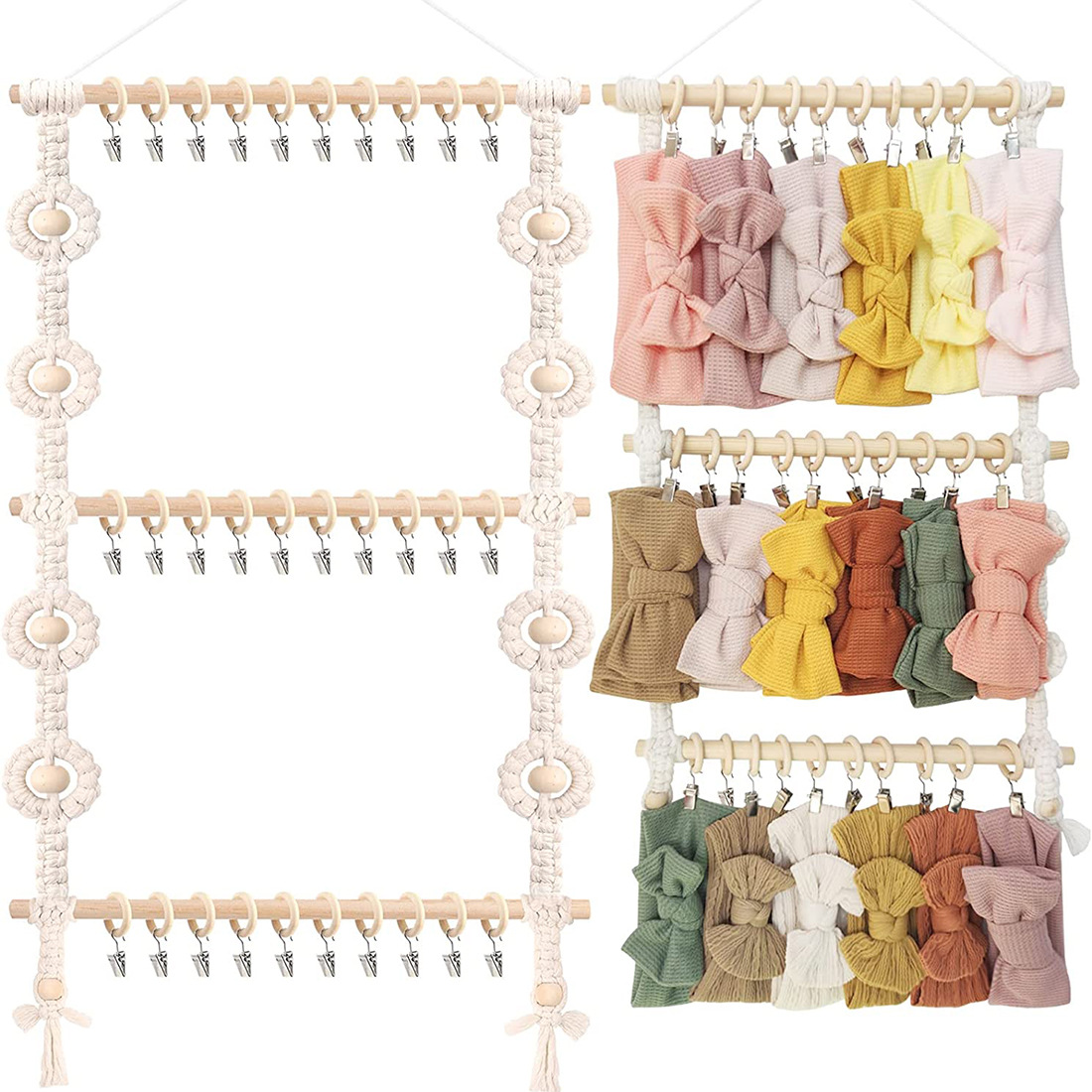 Macrame hiasan dinding Boho ik - Baby Nursery Decor Ideas ulasan dan harga
