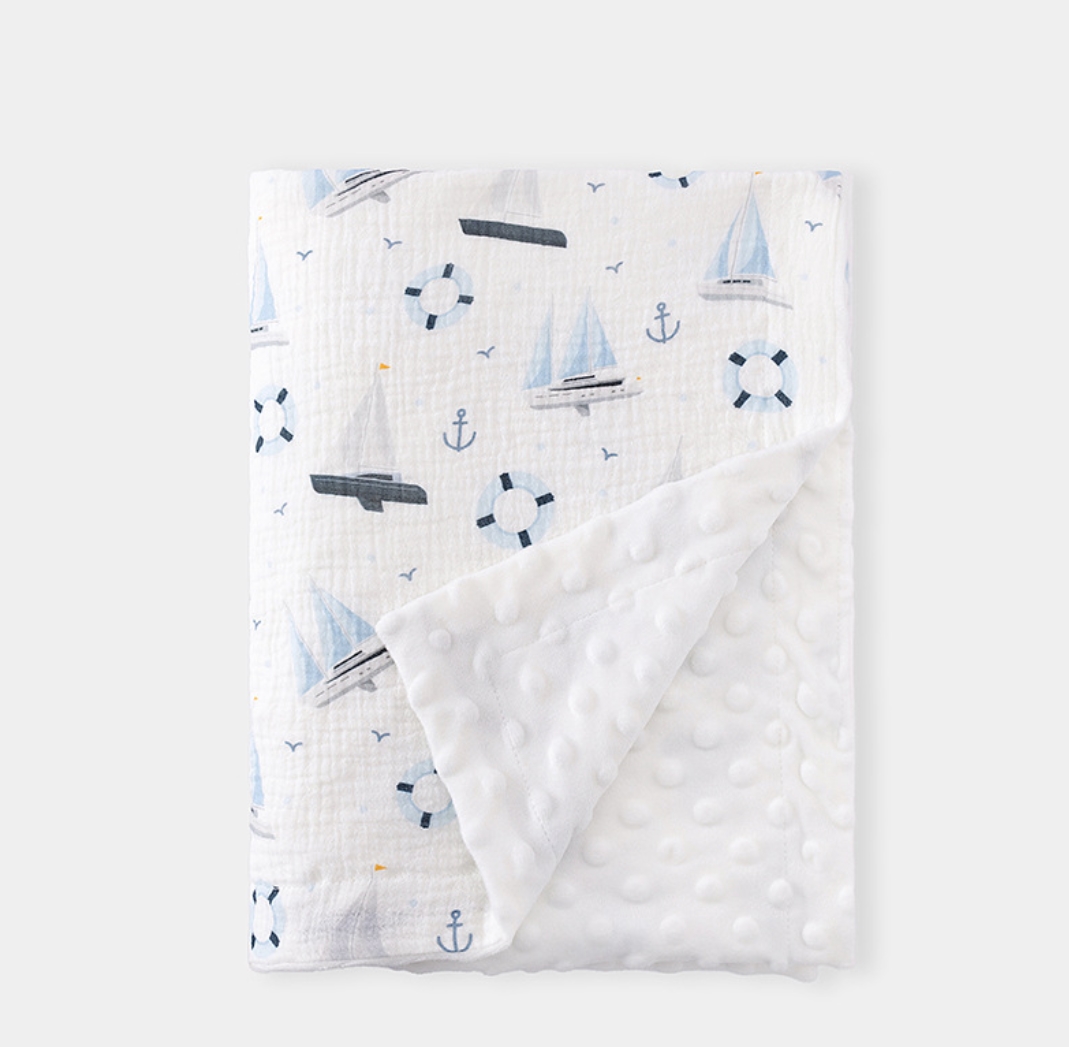 Selimut Bayi Muslin untuk Bayi - Baby Boy Nursery Quilt ulasan dan harga