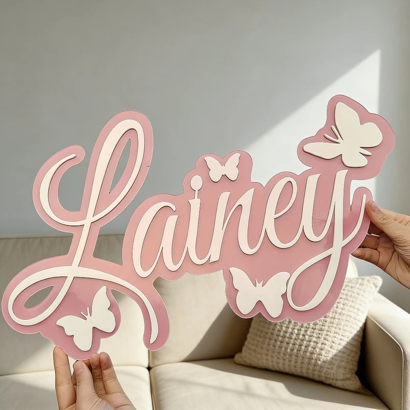 Plakat Nama Bayi yang Diperson - Baby Nursery Decorations ulasan dan harga