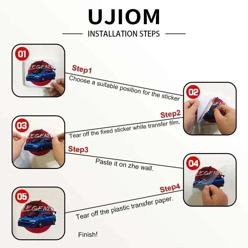 UJIOM Stiker Dinding Karakter  - Baby Nursery Vinyl Wall Stickers ulasan dan harga