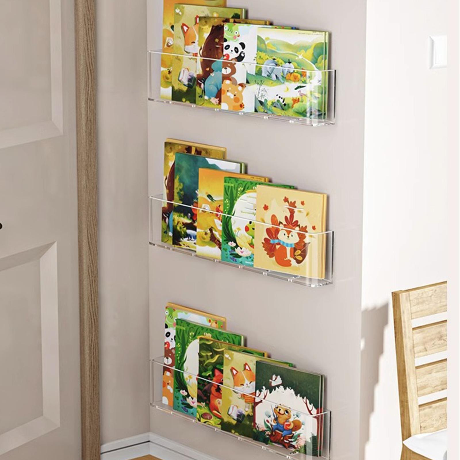 3x Rak Buku Mengambang Rak Buk - Baby Nursery Bookshelf ulasan dan harga
