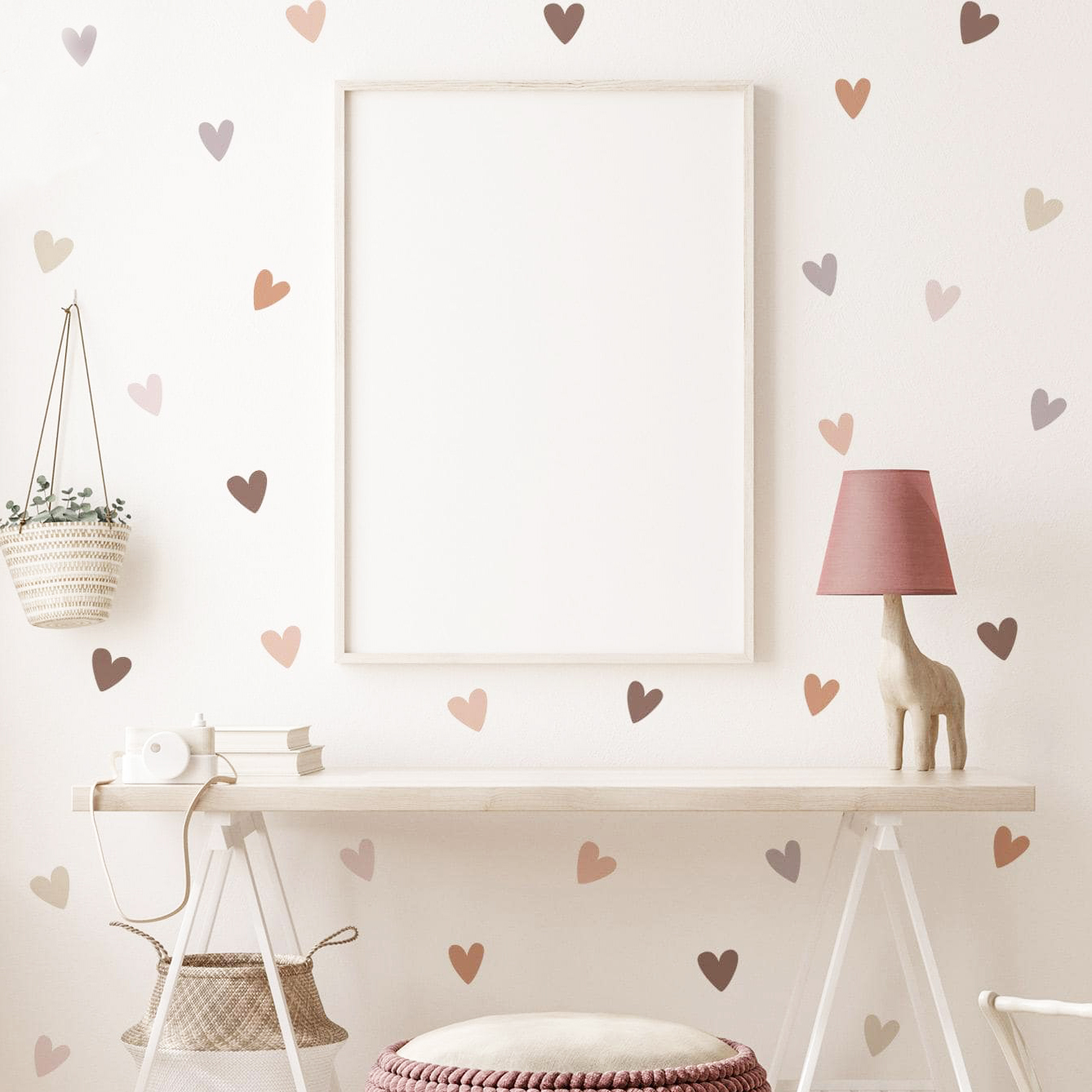Stiker Dinding Morandi Scatter - Baby Nursery Vinyl Wall Stickers ulasan dan harga