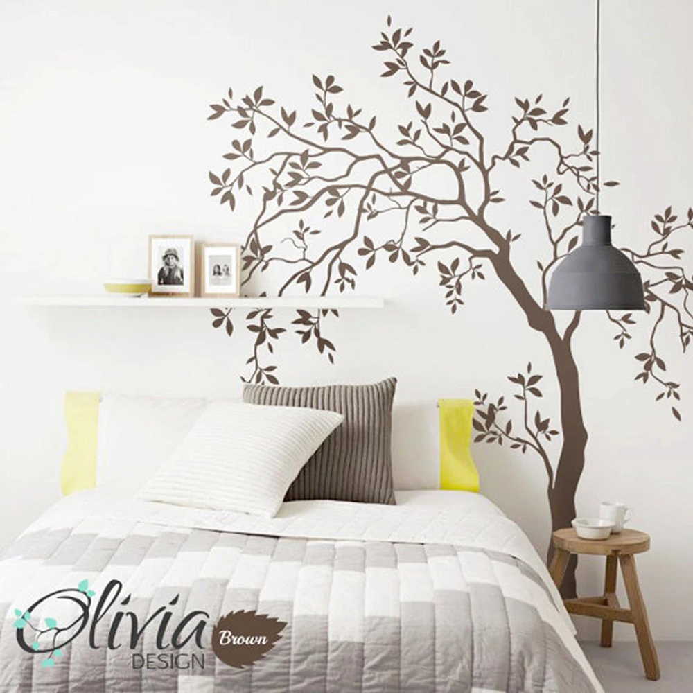 Stiker Dinding Pohon Besar Kam - Baby Nursery Vinyl Wall Stickers ulasan dan harga