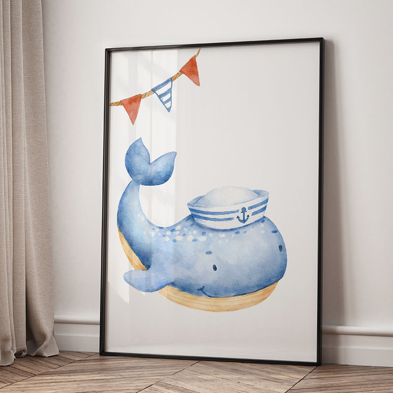 Poster dan Cetakan Kanvas Luki - Baby Nursery Posters ulasan dan harga