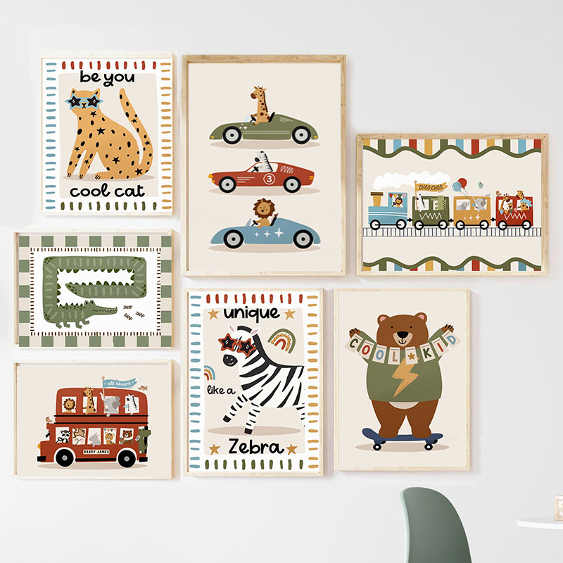 Lukisan Berlian Hewan Kartun L - Baby Zebra Nursery ulasan dan harga