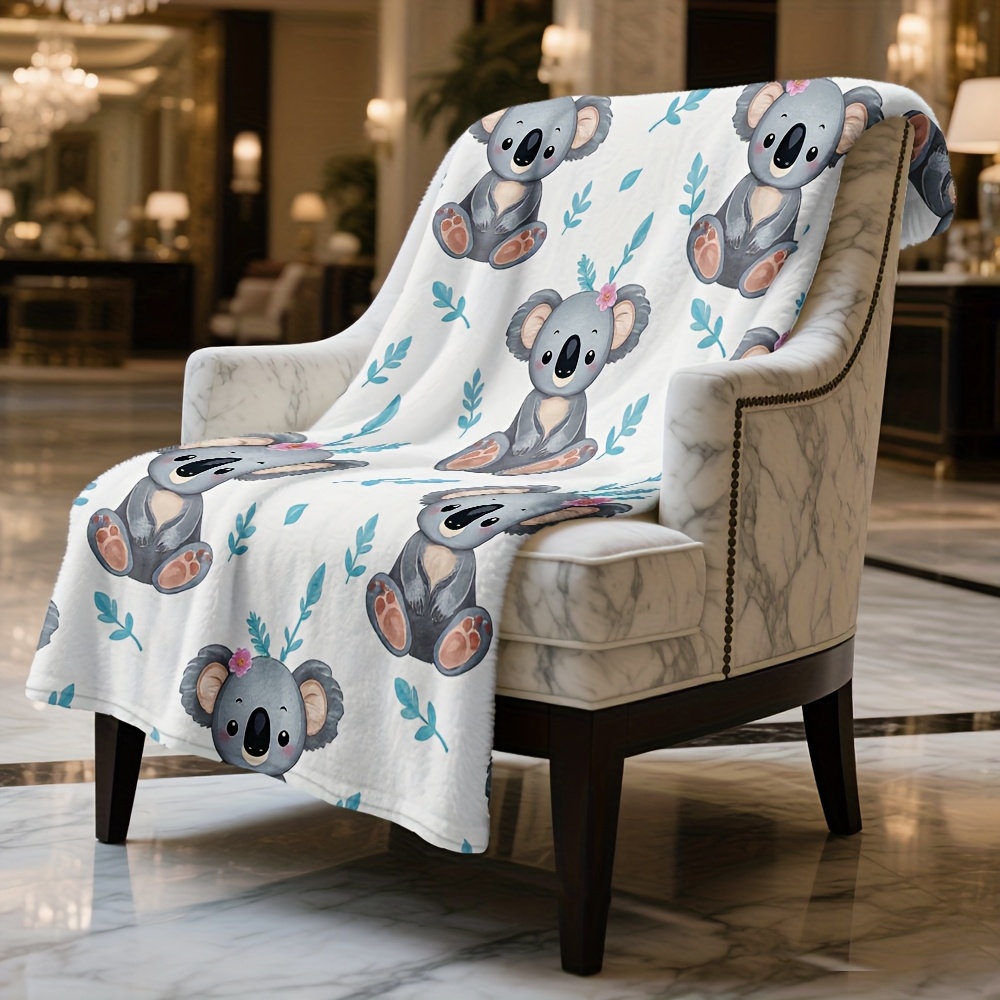 Selimut Lembut Berukuran Besar - Baby Nursery Animal Prints ulasan dan harga