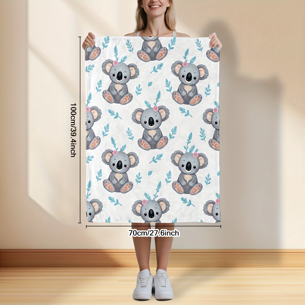 Selimut Lembut Berukuran Besar - Baby Nursery Animal Prints ulasan dan harga