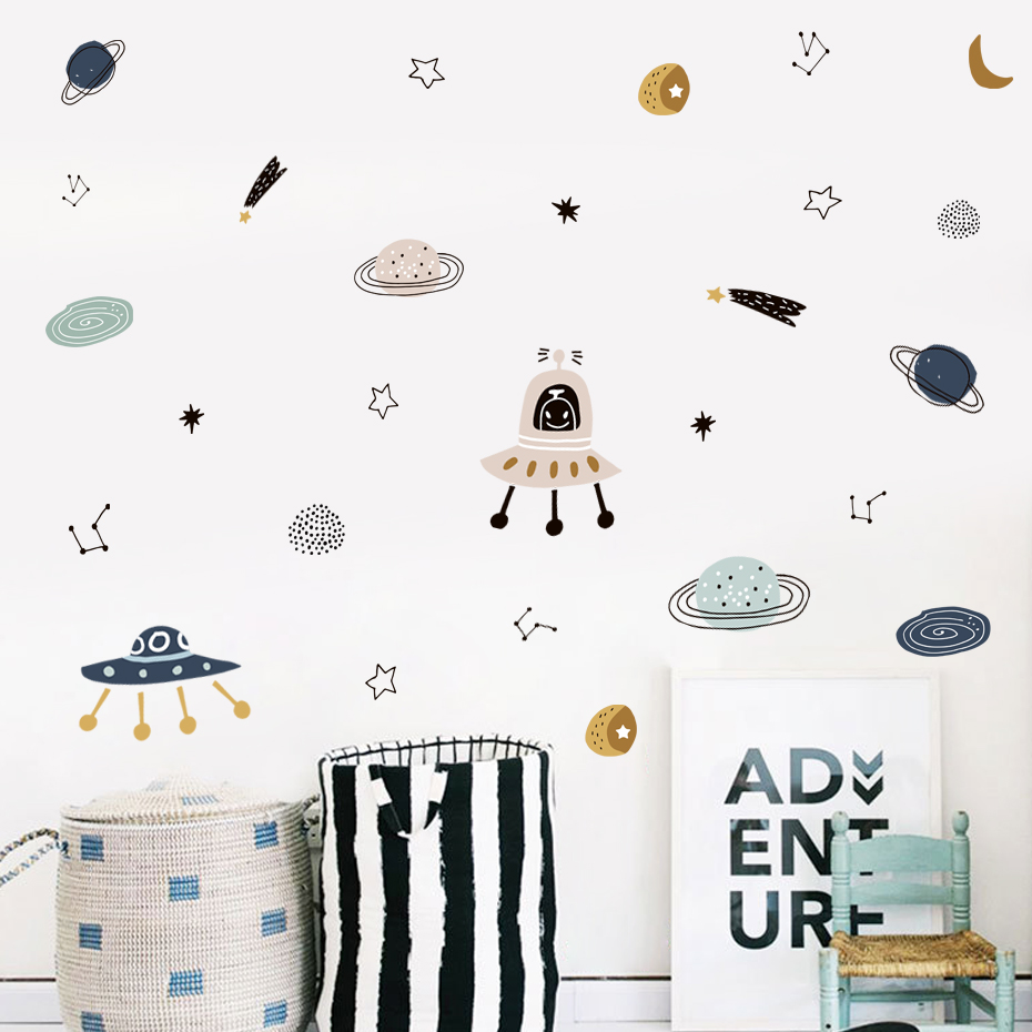 Stiker Dinding Anak Cat Air Po - Baby Nursery Vinyl Wall Stickers ulasan dan harga
