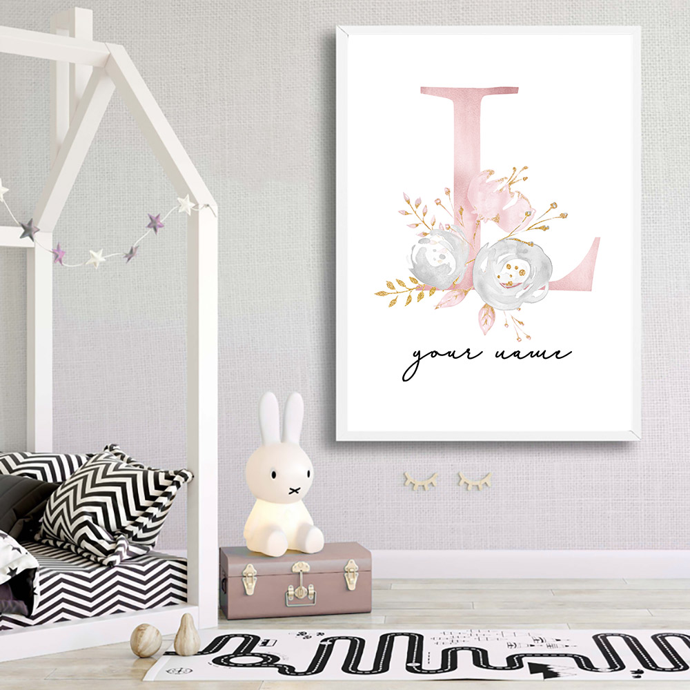 Poster bayi unik anak perempua - Baby Name Wall Art ulasan dan harga