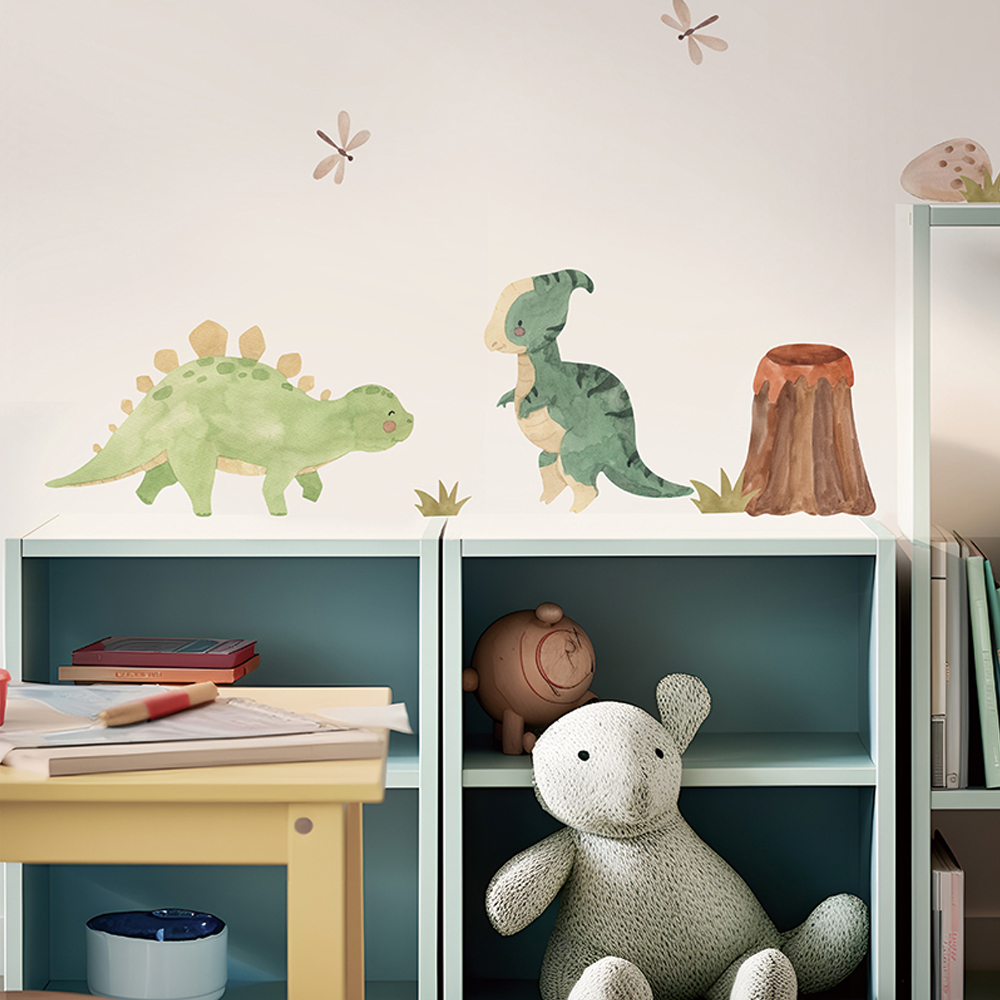 Stiker dinding dinosaurus, sti - Baby Nursery Decor Ideas ulasan dan harga