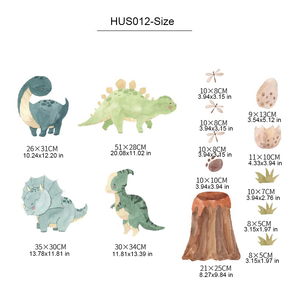 Stiker dinding dinosaurus, sti - Baby Nursery Decor Ideas ulasan dan harga