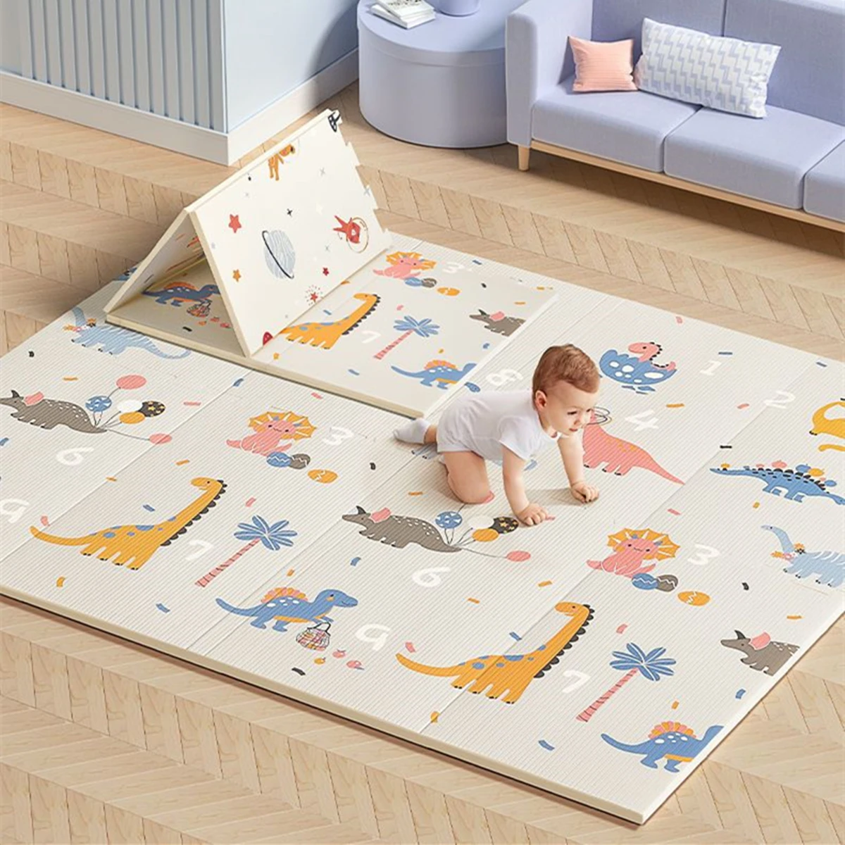 Karpet Anak-anak Dapat Dilipat - Baby Nursery Carpet ulasan dan harga
