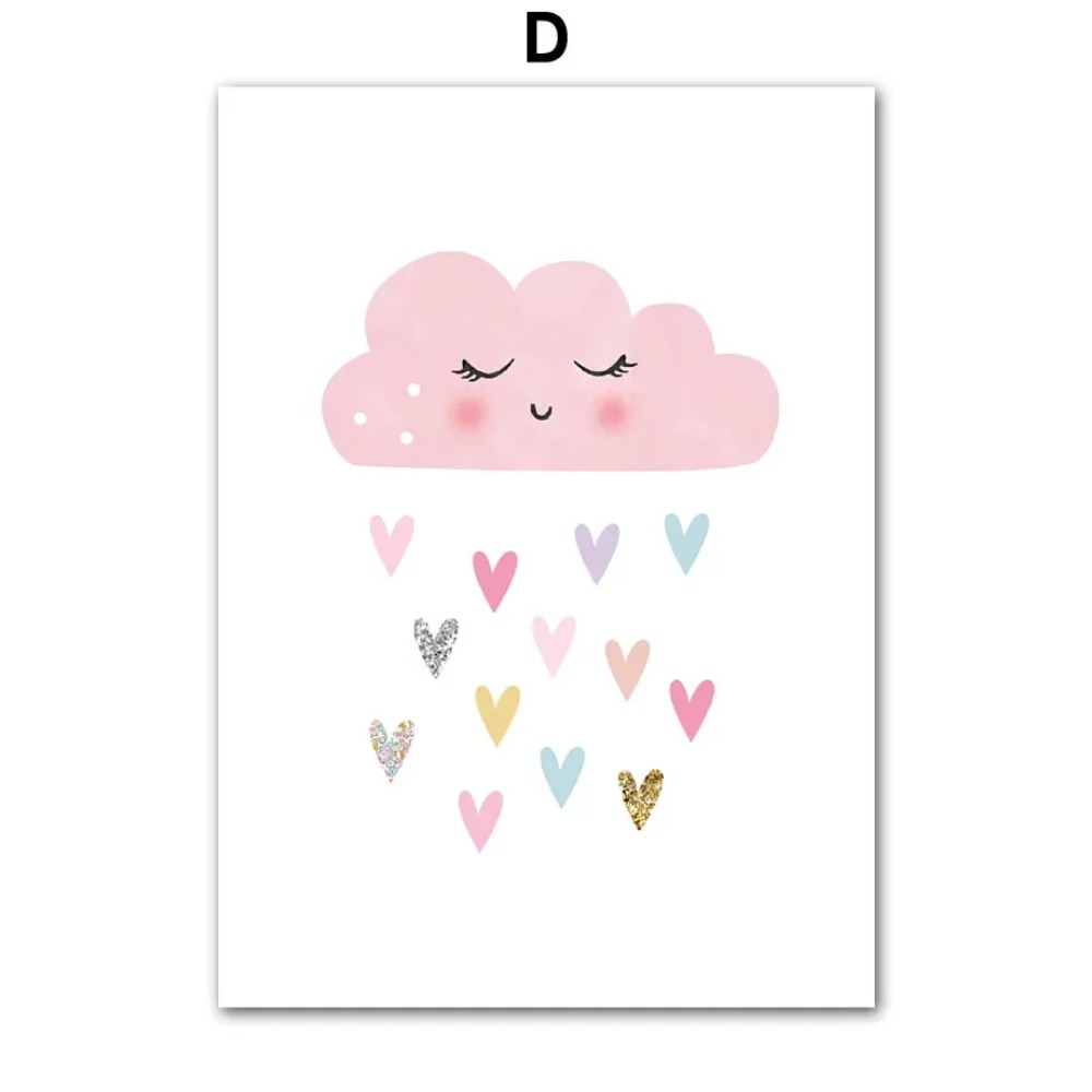Poster Lukisan Kanvas Seni Din - Baby Name Wall Art ulasan dan harga