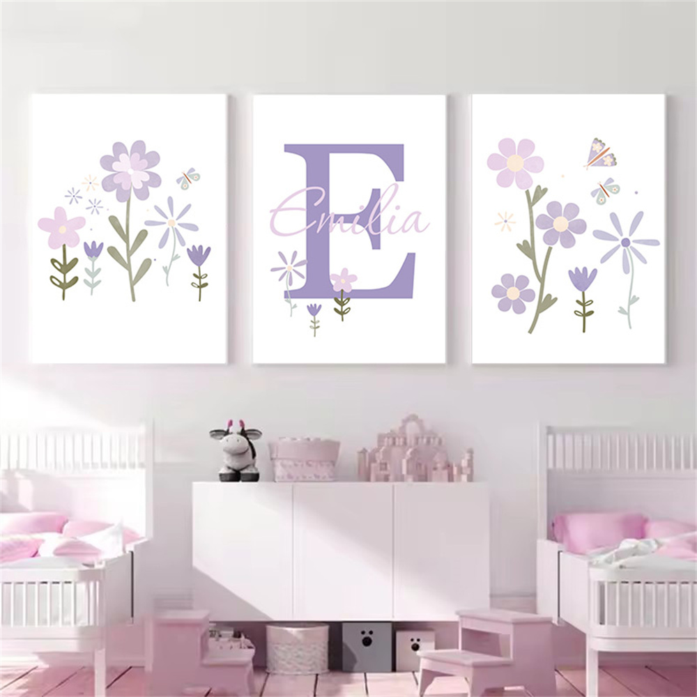 Bayi perempuan nama Poster kus - Baby Name Wall Art ulasan dan harga