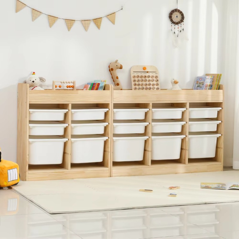 Lemari mainan anak ruang tamu  - Baby Nursery Bookshelf ulasan dan harga