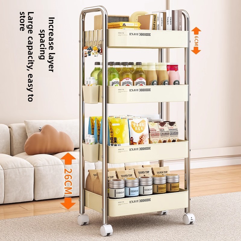 Troli Serbaguna Penyimpanan Or - Baby Nursery Bookshelf ulasan dan harga