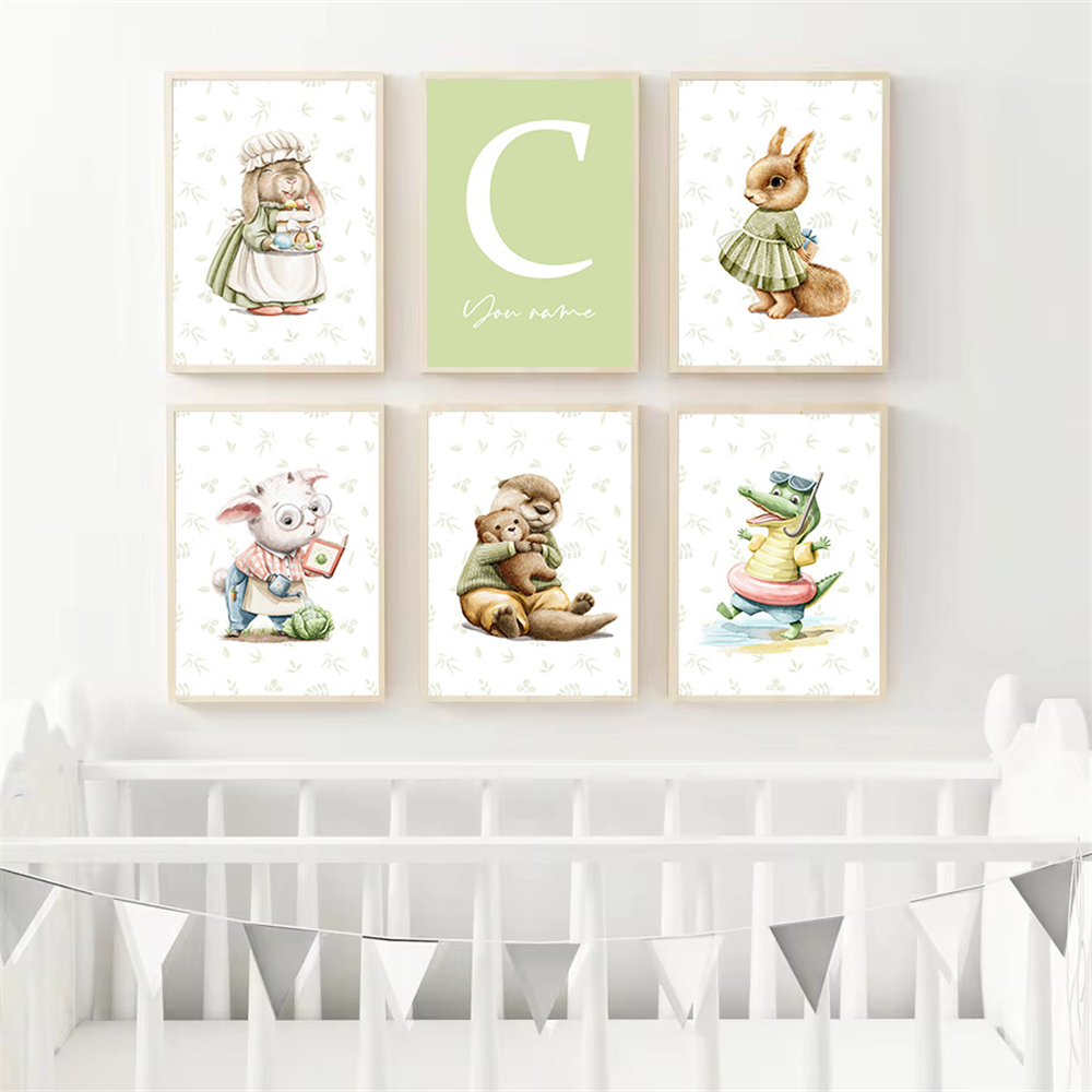 Poster Nama Kustom Bayi Lukisa - Baby Name Wall Art ulasan dan harga