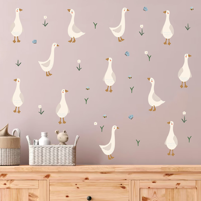 Stiker Dinding Bebek Lucu Stik - Baby Nursery Vinyl Wall Stickers ulasan dan harga