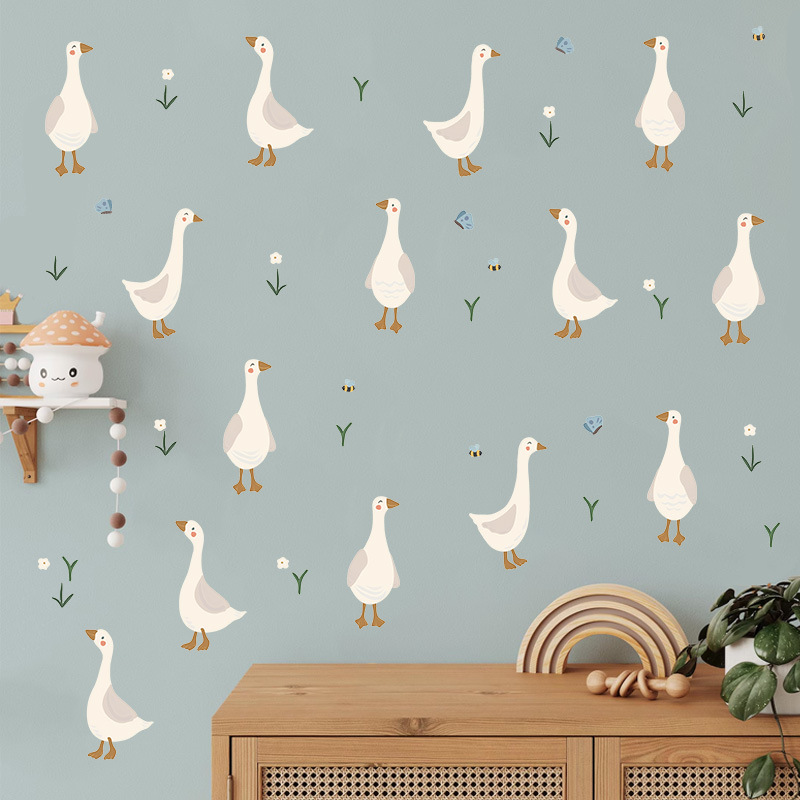 Stiker Dinding Bebek Lucu Stik - Baby Nursery Vinyl Wall Stickers ulasan dan harga