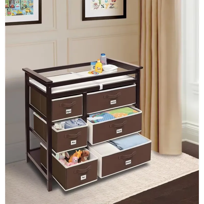Lemari Bayi Kayu Modern dengan - Baby Nursery Modern ulasan dan harga