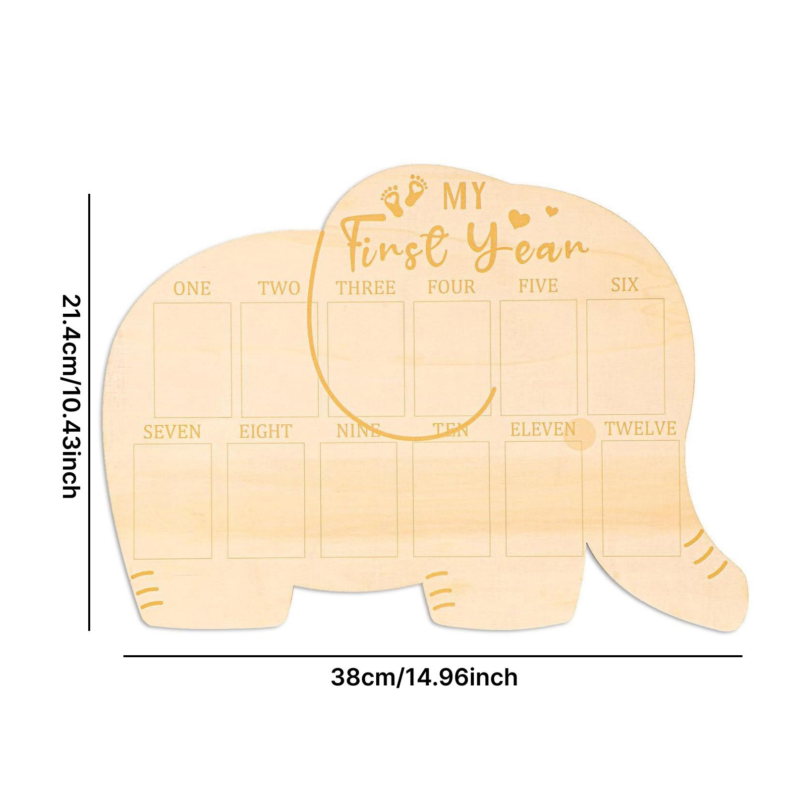 Papan Foto Bayi Bingkai Kayu D - Baby Nursery Picture Frames ulasan dan harga