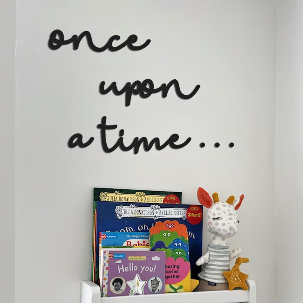 Once Upon a Time Nursery dekor - Baby Nursery Bookshelf ulasan dan harga