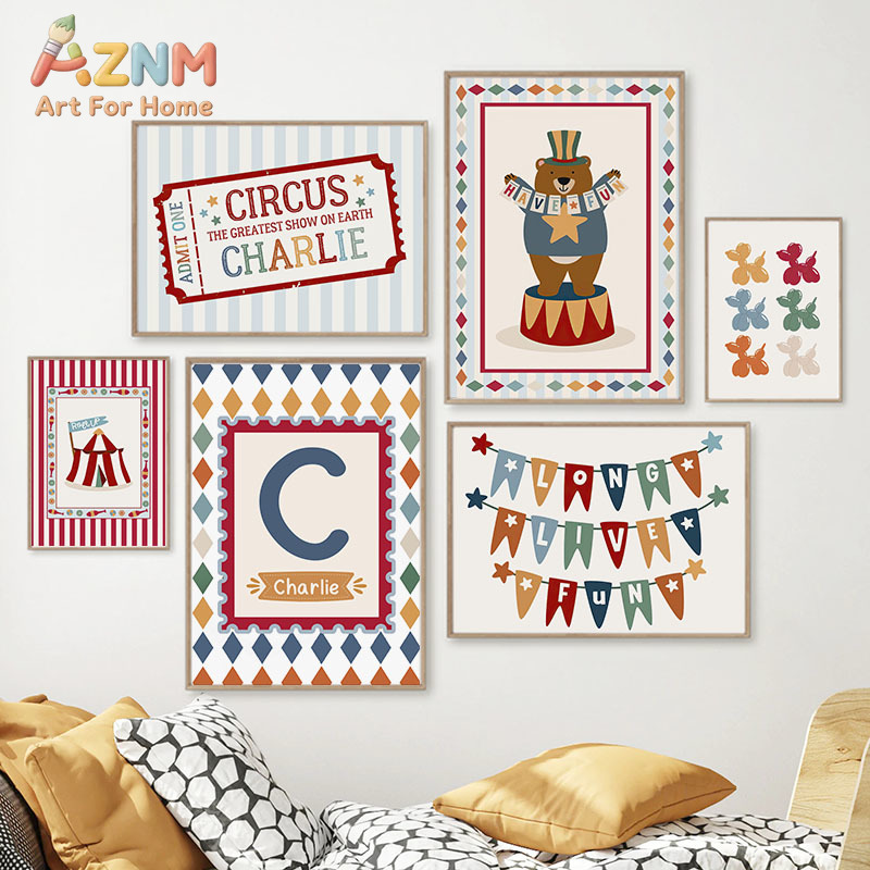 Lukisan Kanvas Seni Dinding Ka - Baby Nursery Wall Art ulasan dan harga